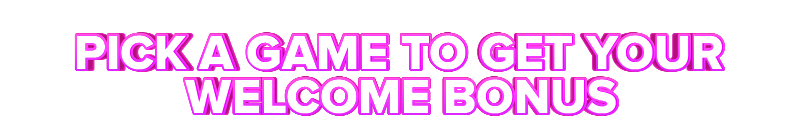 Gamdom PICK A GAME TO GET YOUR WELCOME BONUS